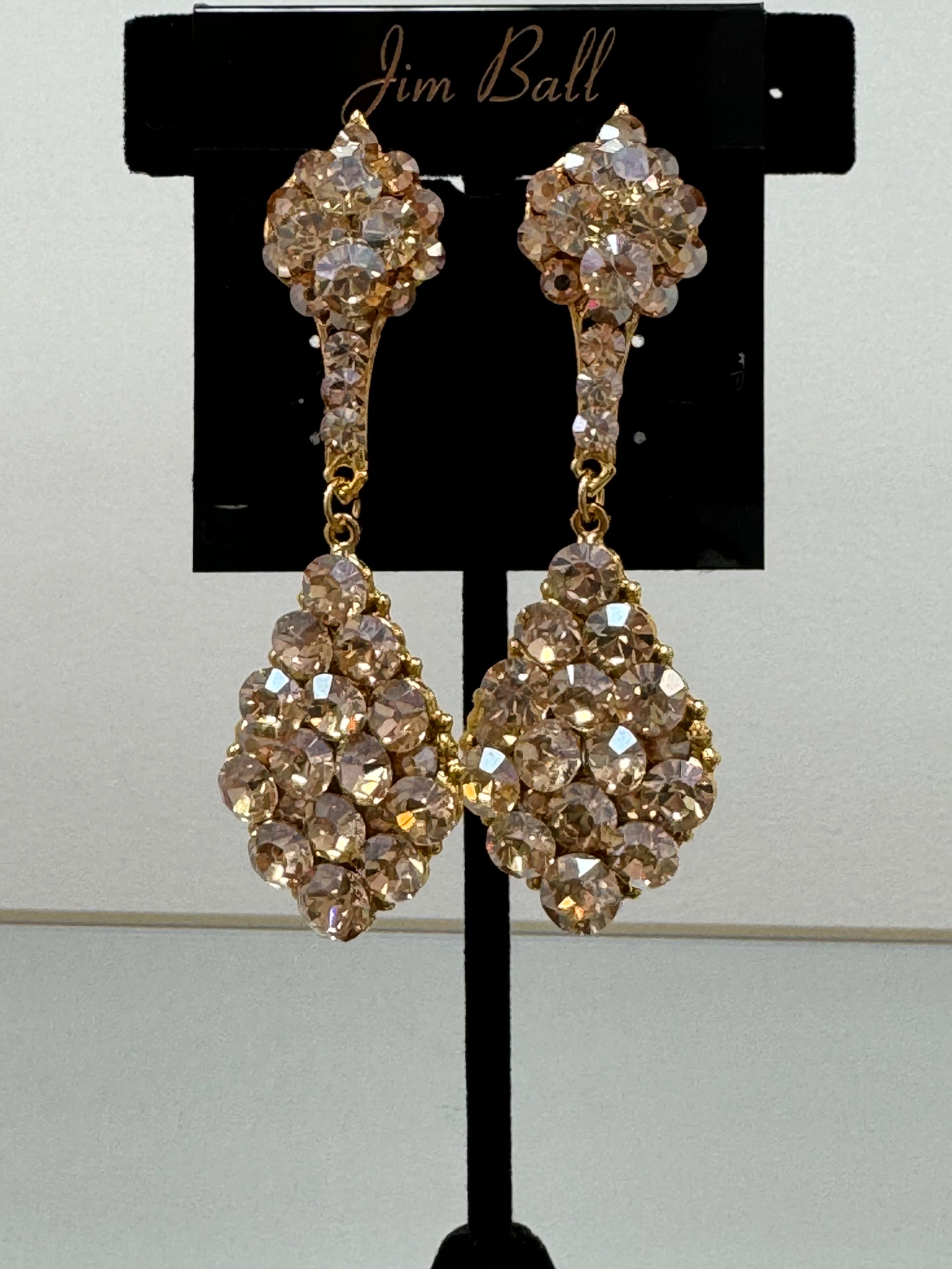 Jim Ball Earrings- Gold
