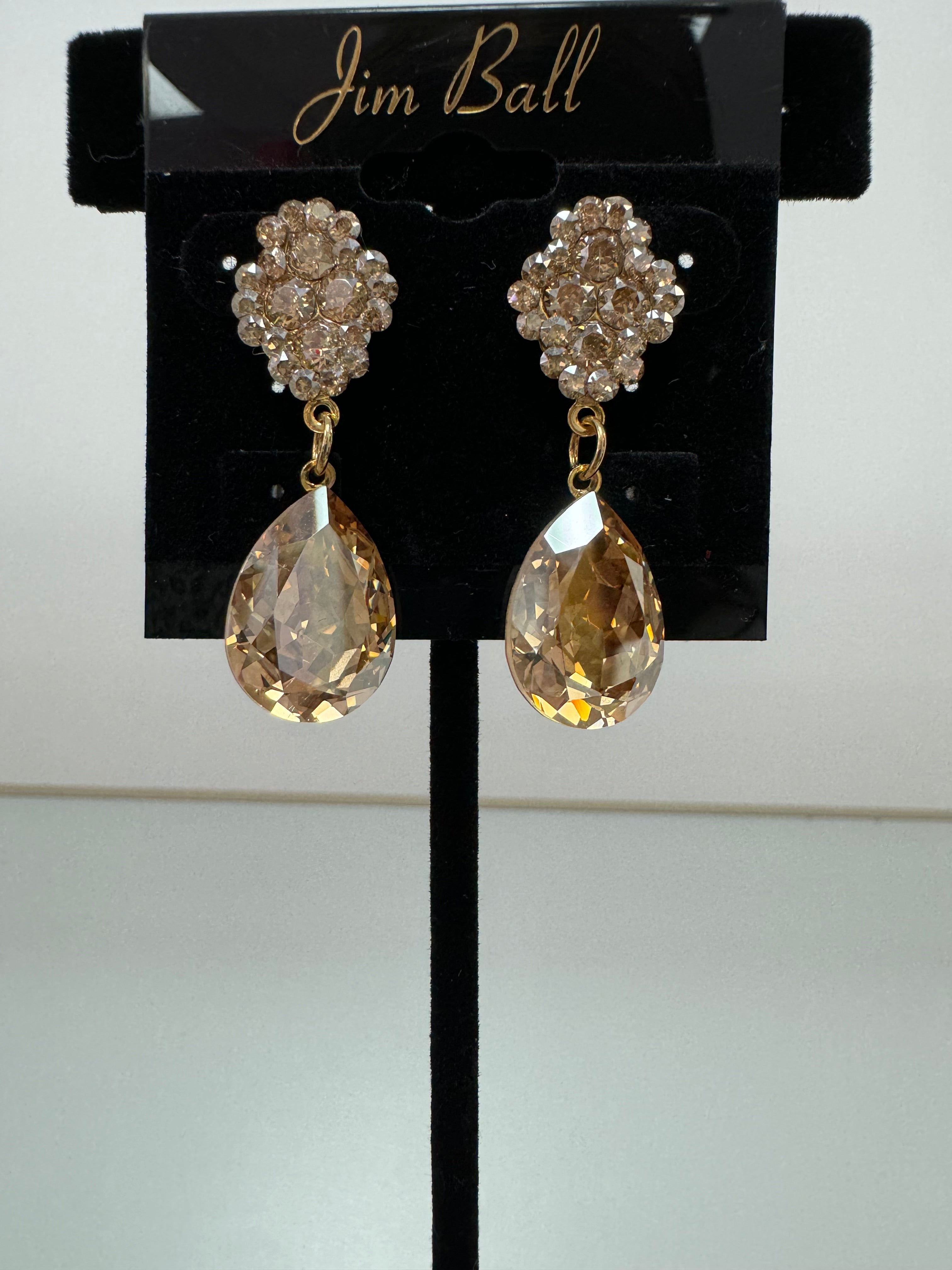 Jim Ball Earrings - Gold