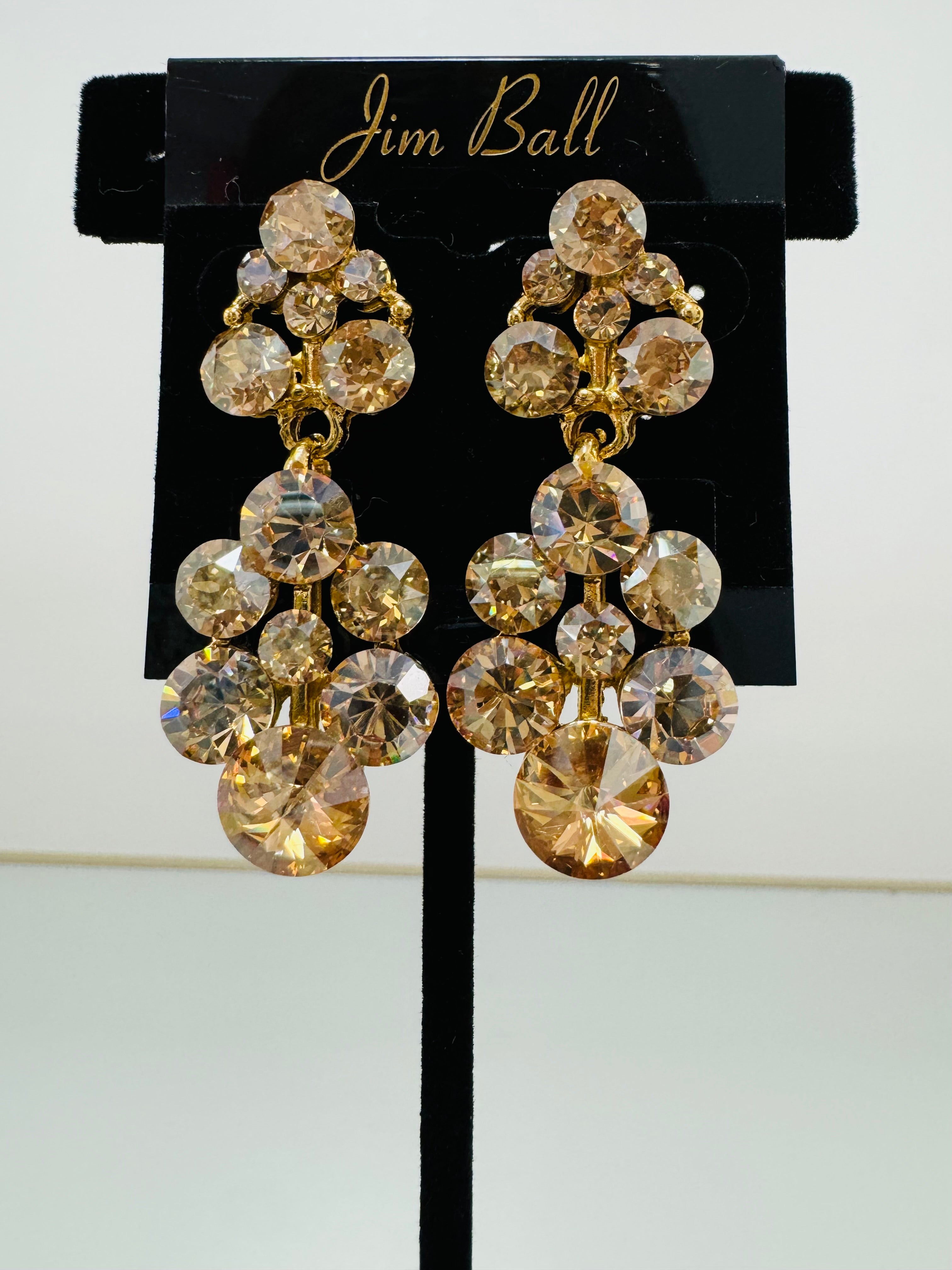 Jim Ball Earrings - Gold