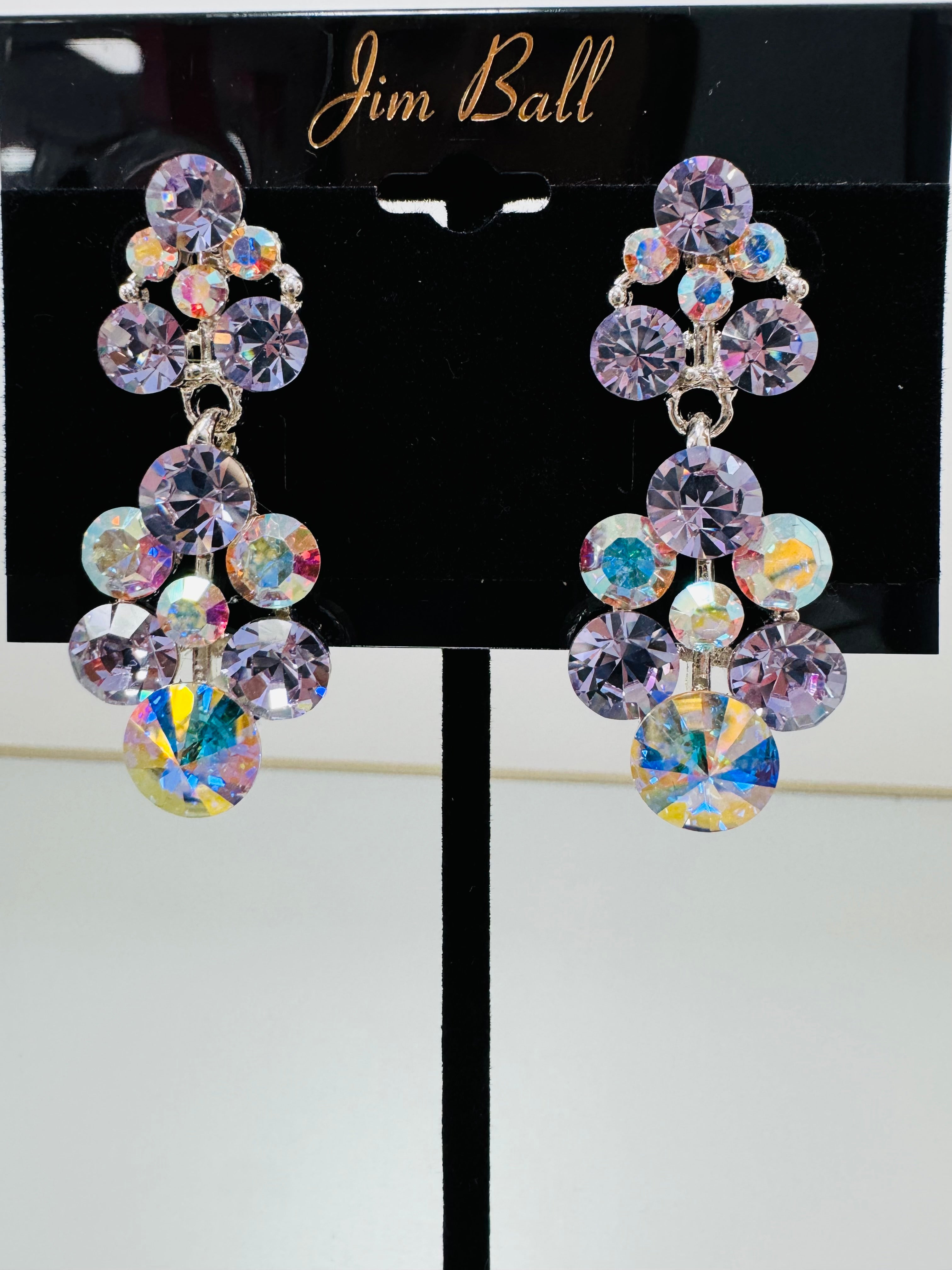 Jim Ball Earrings - Iridescent