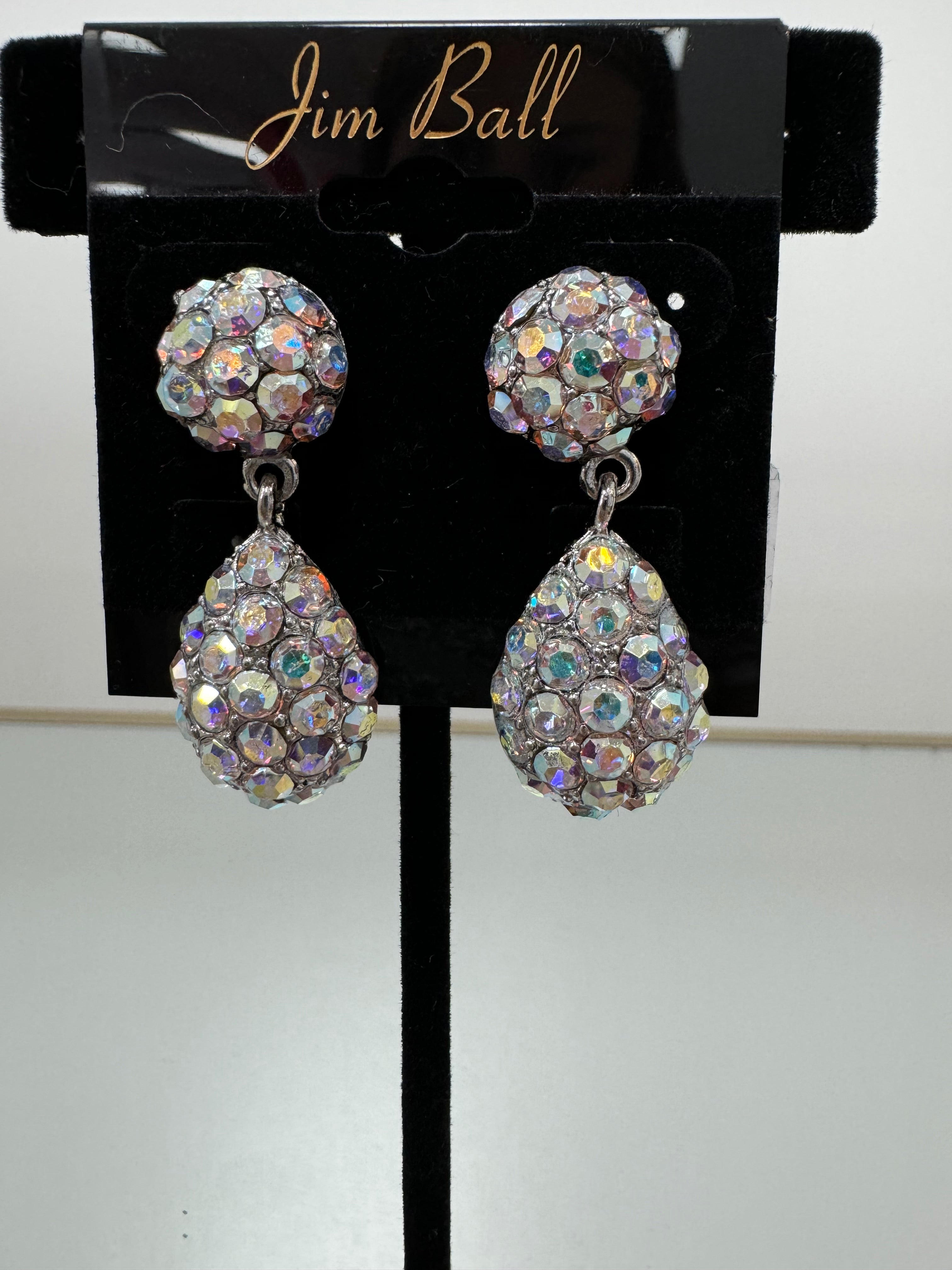 Jim Ball Earrings - Silver