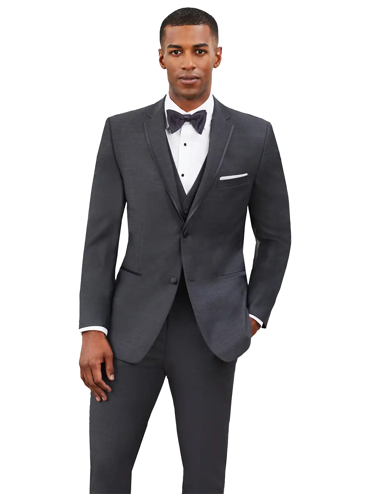 Charcoal Grey Tuxedo